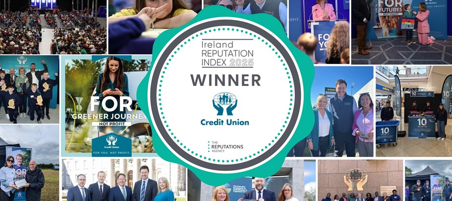 Three in a Row: Credit Unions Top Ireland Reputation Index 2025